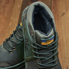 Зимние мужские кроссовки хаки мультикам 46 (30,5) - изображение 6