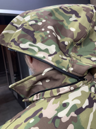 Куртка тактическая Special, Softshell, Мультикам, размер XL, демисезонная флисовая куртка для военных софтшелл - изображение 8