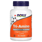  Аминокислота Now Foods Tri-Amino 120 шт