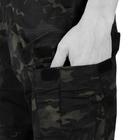 Тактичні штани Emerson Blue Label Ergonomic Fit Long Multicam Black - изображение 7