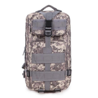 Тактический рюкзак на 25 л D3-GGL-106 Серый пиксель - изображение 6
