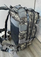 Тактичний рюкзак на 35 л D3-GGL-206 Сірий піксель - зображення 3