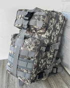 Тактичний рюкзак на 35 л D3-GGL-206 Сірий піксель - зображення 5