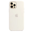 Чохол силіконовий Nskins Premium (AAA) Silicone Case with MagSafe для Apple iPhone 12 Pro Max (6.7") White