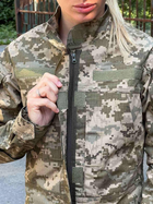 Женская военная форма Пиксель ЗСУ мм14, статутная женская тактическая форма пиксель 46 - изображение 4