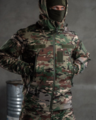 Тактичний теплий військовий комплект Jaker ( Куртка + Штани ), Камуфляж: Мультикам, Розмір: M - зображення 6