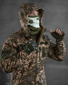 Тактический зимний теплый военный комплект Masterka ( Куртка + Штаны ), Камуфляж: Пиксель, Размер: M - изображение 5