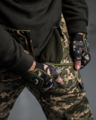 Тактический зимний теплый военный комплект Grade ( Куртка + Штаны ), Камуфляж: Пиксель, Размер: XXL - изображение 9