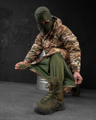 Тактичний зимовий теплий військовий комплект Squad ( Куртка + Штани ), Камуфляж: Мультикам, Розмір: XXL - зображення 9