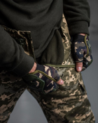 Тактичний зимовий теплий військовий комплект Grade ( Куртка + Штани ), Камуфляж: Піксель, Розмір: M - зображення 9