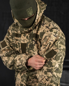 Тактический зимний теплый военный комплект Custer ( Куртка + Штаны ), Камуфляж: Пиксель, Размер: XL - изображение 7