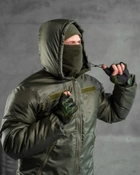 Тактический зимний теплый военный комплект SnowStorm ( Куртка + Штаны ), Камуфляж: Олива, Размер: L - изображение 4