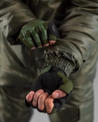 Тактический зимний теплый военный комплект SnowStorm ( Куртка + Штаны ), Камуфляж: Олива, Размер: L - изображение 7