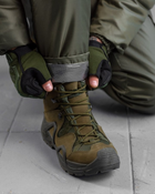 Тактический зимний теплый военный комплект SnowStorm ( Куртка + Штаны ), Камуфляж: Олива, Размер: L - изображение 10