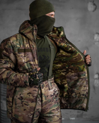 Тактический зимний теплый военный комплект KR-15 ( Куртка + Штаны ), Камуфляж: Мультикам, Размер: XL - изображение 5