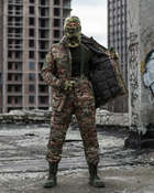 Тактический зимний теплый военный комплект Artan ( Куртка + Штаны ), Камуфляж: Мультикам, Размер: S - изображение 3