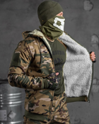 Тактический зимний теплый военный комплект KH/-13 ( Куртка + Штаны ), Камуфляж: Мультикам, Размер: XXL - изображение 4