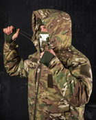 Тактичний зимовий теплий військовий комплект Voider ( Куртка + Штани ), Камуфляж: Мультикам, Розмір: L - зображення 7