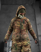Тактичний зимовий теплий військовий комплект Octagon ( Куртка + Штани ), Камуфляж: Мультикам, Розмір: М - зображення 4