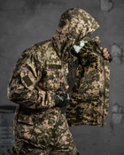 Тактичний зимовий теплий військовий комплект Grade ( Куртка + Штани ), Камуфляж: Піксель, Розмір: XL - зображення 4