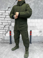 Тактический зимний теплый военный комплект DuCut ( Куртка + Штаны ), Камуфляж: Олива, Размер: XL - изображение 3