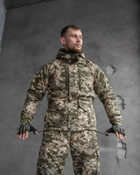 Тактический зимний теплый военный комплект RH-16 ( Куртка + Штаны ), Камуфляж: Пиксель ВСУ, Размер: XXL - изображение 4