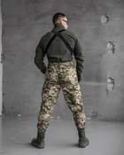 Тактический зимний теплый военный комплект RH-16 ( Куртка + Штаны ), Камуфляж: Пиксель ВСУ, Размер: XXL - изображение 9