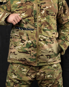 Тактический зимний теплый военный комплект Mistx ( Куртка + Штаны ), Камуфляж: Мультикам, Размер: XXXL - изображение 7