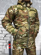 Тактичний зимовий теплий військовий комплект Trust ( Куртка + Штани ), Камуфляж: Мультикам, Розмір: S - зображення 4