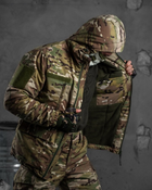 Тактичний зимовий теплий військовий комплект GRD-19 ( Куртка + Штани ), Камуфляж: Мультикам, Розмір: XXL - зображення 7