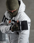 Тактичний зимовий теплий військовий комплект Falcon ( Куртка + Штани ), Камуфляж: Білий, Розмір: XL - зображення 7