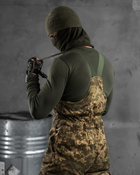 Тактичний зимовий теплий військовий комплект Bellon ( Куртка + Штани ), Камуфляж: Піксель ЗСУ, Розмір: XL - зображення 10