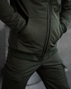 Тактичний зимовий теплий військовий комплект KH/-13 ( Куртка + Штани ), Камуфляж: Олива, Розмір: L - зображення 6