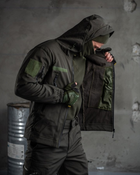Тактический зимний теплый военный комплект Patrol ( Куртка + Штаны ), Камуфляж: Олива, Размер: M - изображение 5