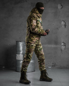 Тактичний зимовий теплий військовий комплект SZ-17 ( Куртка + Штани ), Камуфляж: Мультикам, Розмір: XL - зображення 3