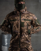 Тактичний теплий військовий комплект Faura ( Куртка + Штани ), Камуфляж: Піксель, Розмір: L - зображення 5