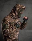 Тактичний теплий військовий комплект Faura ( Куртка + Штани ), Камуфляж: Піксель, Розмір: L - зображення 6