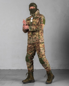 Тактический теплый военный комплект Farion ( Куртка + Штаны ), Камуфляж: Мультикам, Размер: S - изображение 3