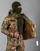 Тактический теплый военный комплект Farion ( Куртка + Штаны ), Камуфляж: Мультикам, Размер: L - изображение 4