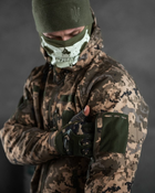 Тактичний зимовий теплий військовий комплект Masterka ( Куртка + Штани ), Камуфляж: Піксель, Розмір: XXL - зображення 6