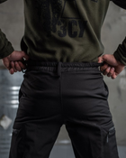 Тактичний зимовий теплий військовий комплект Patrol ( Куртка + Штани ), Камуфляж: Чорний, Розмір: L - зображення 9