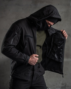 Тактический зимний теплый военный комплект Patrol ( Куртка + Штаны ), Камуфляж: Черный, Размер: M - изображение 6