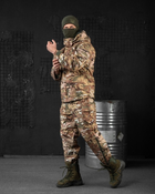 Тактический зимний теплый военный комплект Squad ( Куртка + Штаны ), Камуфляж: Мультикам, Размер: L - изображение 3
