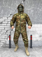 Тактичний зимовий теплий військовий комплект Trust ( Куртка + Штани ), Камуфляж: Мультикам, Розмір: L - зображення 2