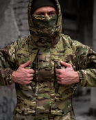 Тактический зимний теплый военный комплект RH-15 ( Куртка + Штаны ), Камуфляж: Мультикам, Размер: М - изображение 4