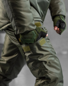 Тактичний зимовий теплий військовий комплект SnowStorm ( Куртка + Штани ), Камуфляж: Олива, Розмір: M - зображення 9