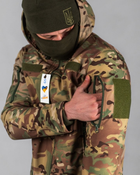 Тактический теплый военный комплект Farion ( Куртка + Штаны ), Камуфляж: Мультикам, Размер: XXL - изображение 6