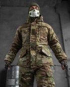 Тактический зимний теплый военный комплект SnowStorm ( Куртка + Штаны ), Камуфляж: Мультикам, Размер: M - изображение 5