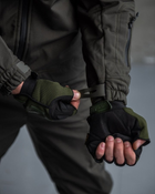 Тактичний зимовий теплий військовий комплект Patrol ( Куртка + Штани ), Камуфляж: Олива, Розмір: L - зображення 9