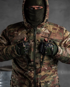 Тактический зимний теплый военный комплект Falcon ( Куртка + Штаны ), Камуфляж: Мультикам, Размер: S - изображение 4